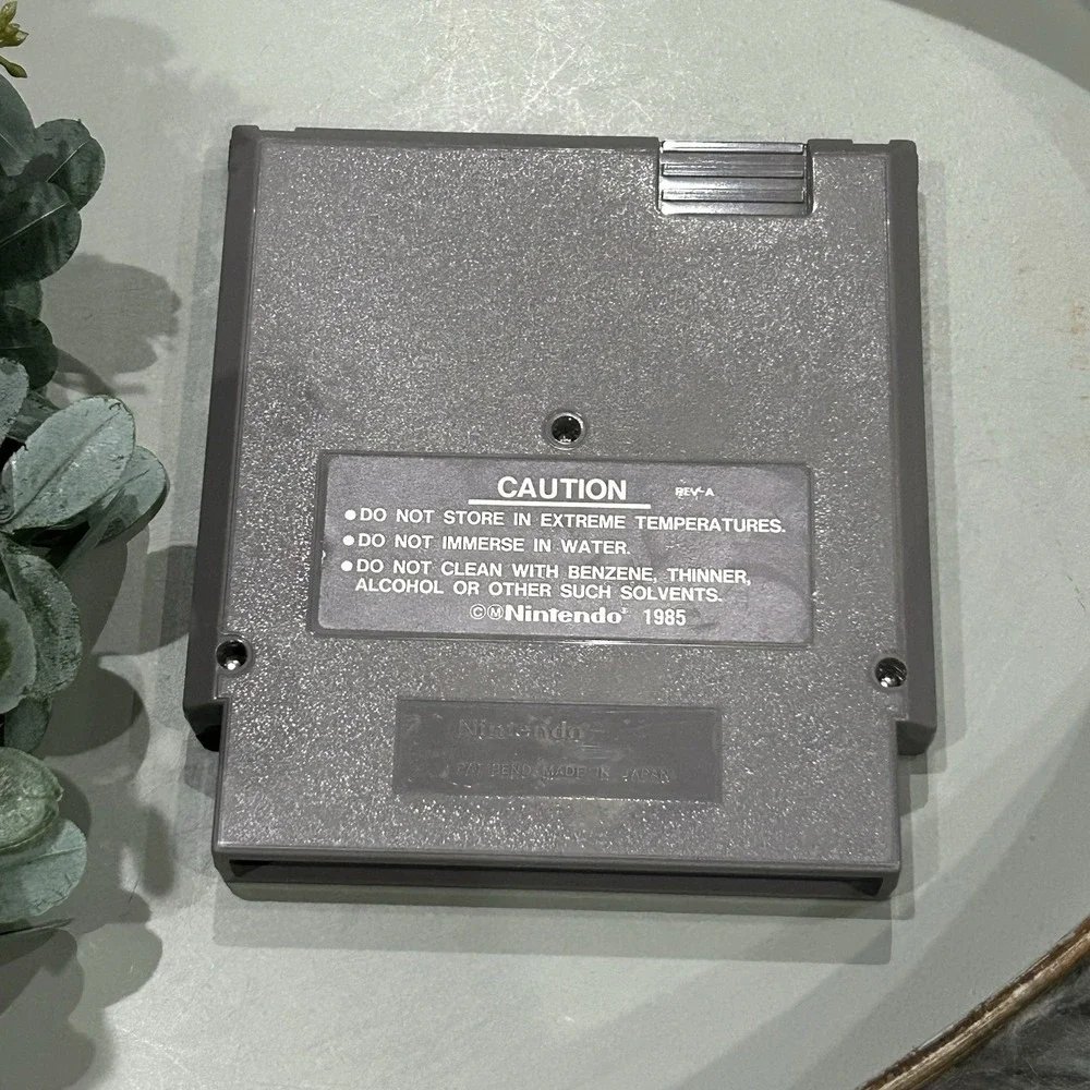 Vintage 1985 Nintendo NES Super Mario Bros. Duck Hunt Cartridge